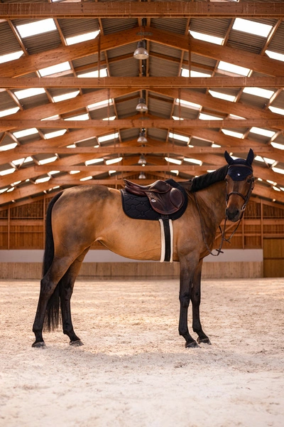 Czaprak Samshield SpineShield Jump Emroidery - czarny