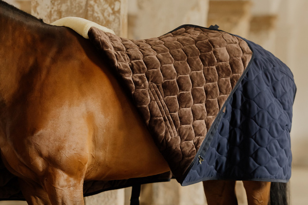 Kentucky derka stajenna Comfort 200g - granatowa