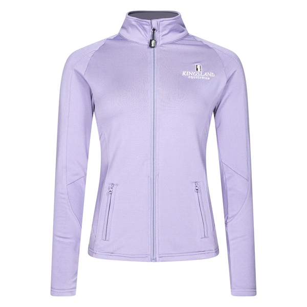 Damska bluza Kingsland Classic Limited Fleece - jasny fiolet