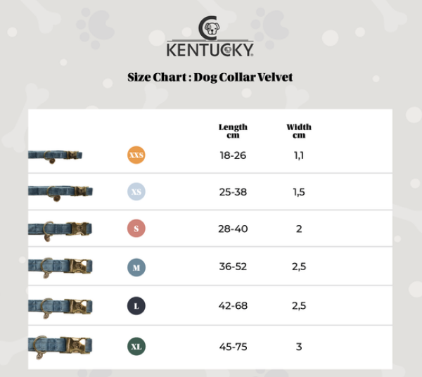 Obroża Kentucky Velvet - szmaragdowa