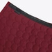Czaprak Circle Quilted Jumping Saddle Pad - bordo