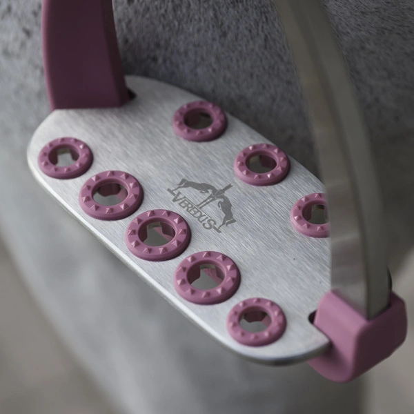 Strzemiona Veredus Vita Stirrup Steel1 - jasny róż