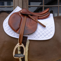 Kentucky czaprak Skin Friendly Saddle Pad Sheepskin Diamond - biały