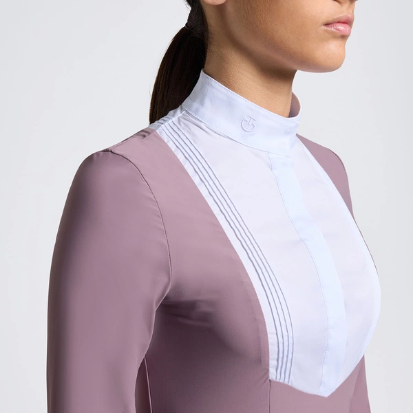 Dziewczęca koszula konkursowa Cavalleria Toscana - różowa