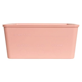 Pudełko na paszę z pokrywką 3,5 L Kentucky - różowe