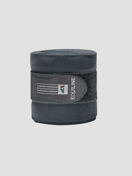 Komplet polarowych bandaży Equiline Polo - szare