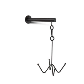 Kotwica na ogłowia - Kentucky Grooming Deluxe - czarny