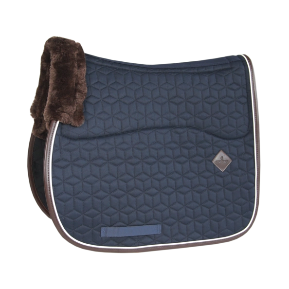 Kentucky czaprak Skin Friendly Star Quilting - granatowy