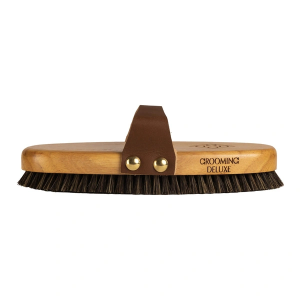 Szczotka nabłyszczająca Medium with Horse Hair - Kentucky Grooming Deluxe