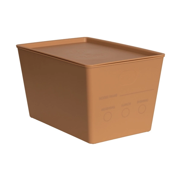 Pudełko na paszę z pokrywką 7 L Kentucky - beżowe