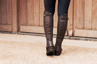 Czapsy Pro Half Chaps Standard Dy'on - brązowe