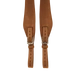 Puśliska Dy'on Leather Stirrup Straps Mono - jasny brąz