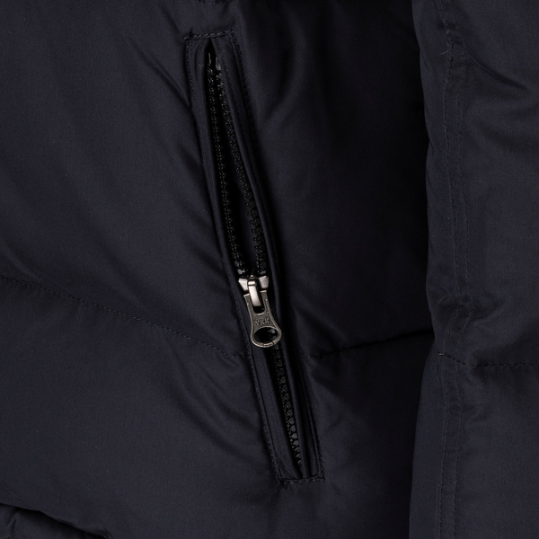 Kurtka Kingsland Classic Unisex Down Jacket - granatowa