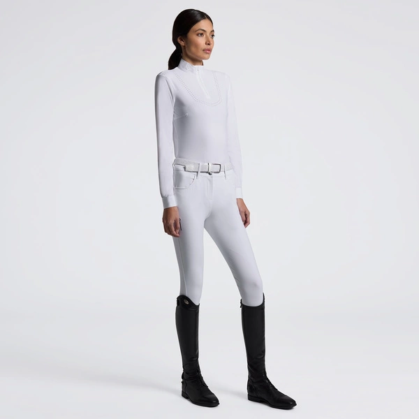 Koszula konkursowa Cavalleria Toscana CAD290 - biała