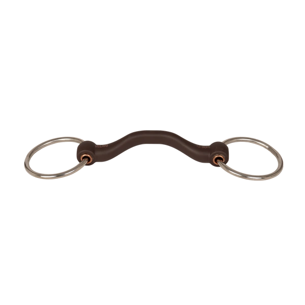 Velari wędzidło Snaffle Flex with Tongue Port Loose Ring Soft 20 mm