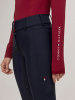 Thermobryczesy z wysokim stanem Tommy Hilfiger Minnesota Softshell Full Grip - granat desert sky