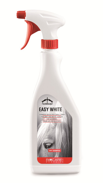 Veredus suchy szampon w sprayu dla siwych koni Easy White 500 ml