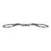 Velari wędzidło Snaffle Double Jointed Loose Ring Stainless Steel 14 mm