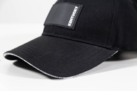  Kentucky czapka Rubber Logo - czarna