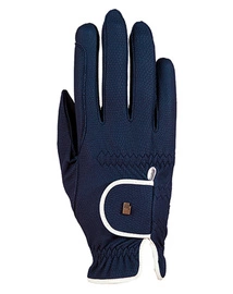 Rękawiczki Roeckl Lona - granat/biały