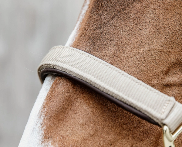 Kentucky kantar Nylon Anatomic - beżowy