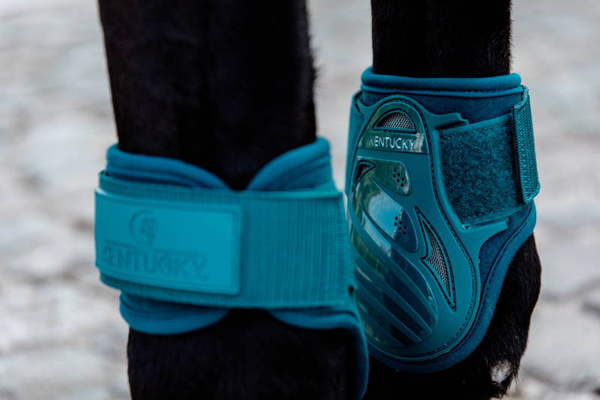 Kentucky ochraniacze Young Horse Fetlock na zadnie nogi - szmaragdowe