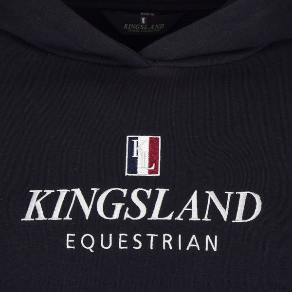 Bluza Kingsland Classic Unisex Hoodie - granatowy
