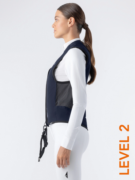 Kamizelka ochronna wybuchowa Equiline Airbag BELAIR LEVEL 2 - granatowa