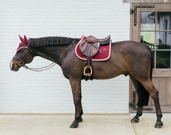 Kentucky czaprak Plaited Cord - bordowy