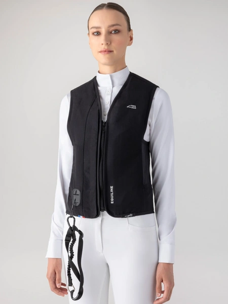 Kamizelka ochronna wybuchowa Equiline Airbag BELAIR - czarna