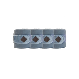 Kentucky bandaże polarowe Velvet - błękitne