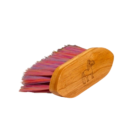 Szczotka z długim włosiem do sierści Sammy Kids Pony Kentucky Grooming Deluxe - różowa