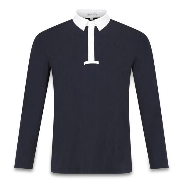 Męska koszula konkursowa z długim rękawem Kentucky Classic - granatowa