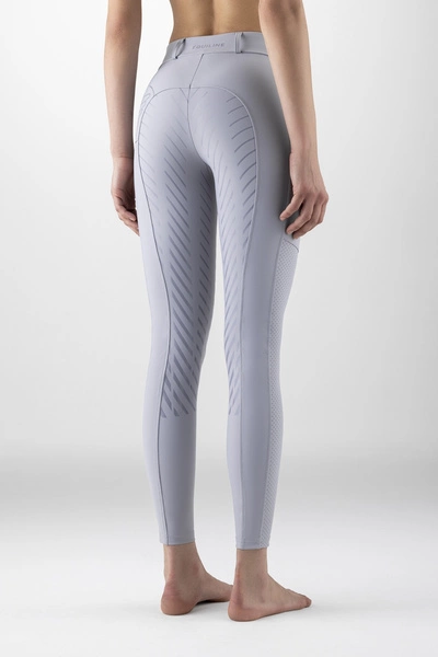 Legginsy z wysokim stanem z pełnym lejem Equiline Ceberfh - jasny fiolet