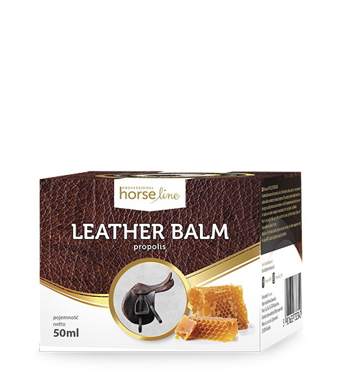 HorseLine PRO Leather Balm - smar do siodeł i skórzanych części 50ml
