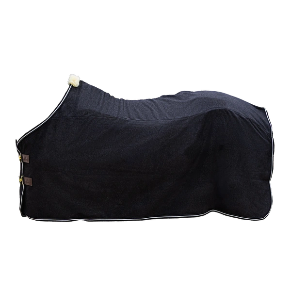Kentucky derka polarowa Fleece Rug Heavy Melange - czarna