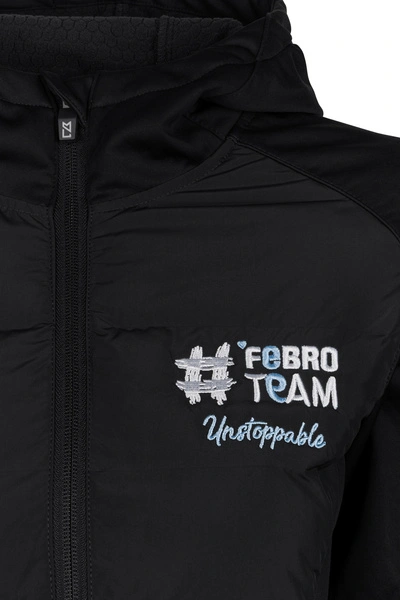 Cienka kurtka #FebroTeam - czarna