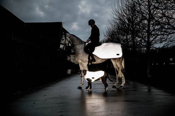 Kentucky półderka do jazdy Riding Rug Reflective 