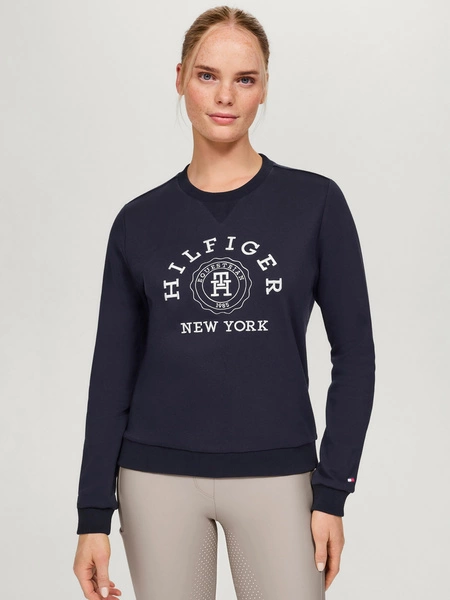 Bluza Tommy Hilfiger Evans Graphic - granatowa