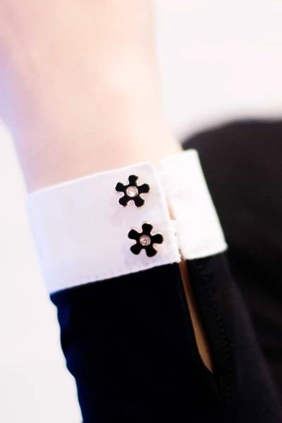 Koszula konkursowa Fleur de Lys Equestrian Holly - czarna