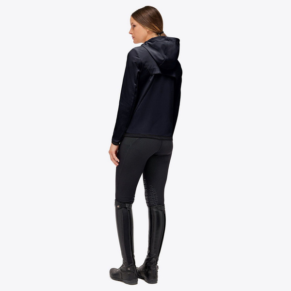 Softshell Perforated Jersey Full Zip Hooded Cavalleria Toscana
