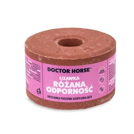 Doctor Horse - lizawka dla koni - Różana Odporność – Dzika Róża 750g