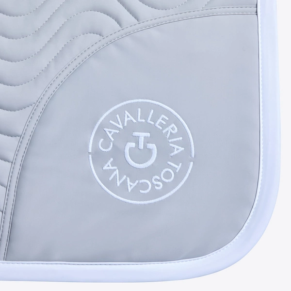 Czaprak Double Orbit Wave Quilted - jasny szary