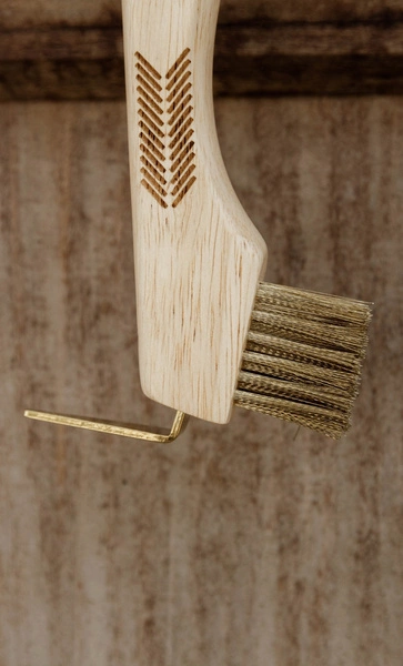 Kopystka z metalowym włosiem i magnesem - Kentucky Grooming Deluxe