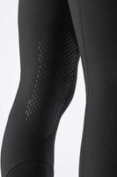 Męskie bryczesy Equiline Willow lej kolanowy X-Grip - czarne
