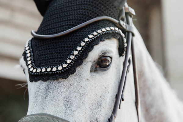 Kentucky nauszniki Wellington BIG Stone & Pearl - czarne