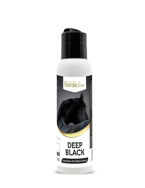HorseLine PRO szampon do koni karych i ciemnych -Deep Black 100ml