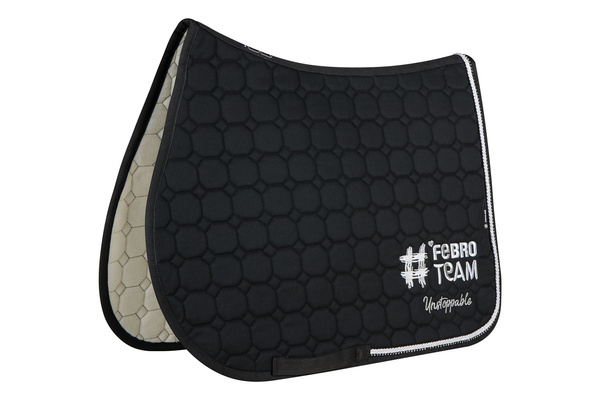 Czaprak #FebroTeam Equiline Octagon - czarny