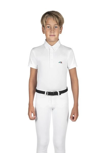 Chłopięca koszula konkursowa Equiline Jeremy