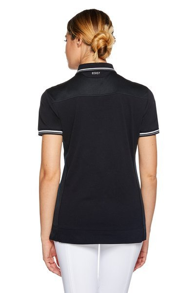 Damska koszulka Polo Top Air Ego7 - granatowa